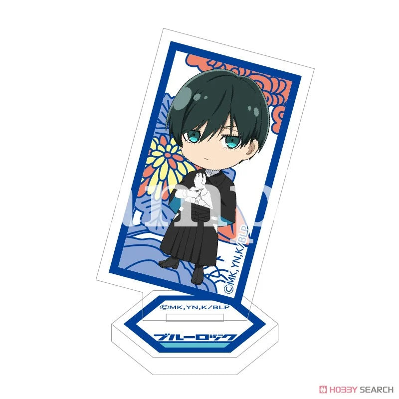Blue Lock Trading Acrylic Card Stand Taisho Roman Deformed (1 Blind Box) (ONLINE ORDER ONLY)