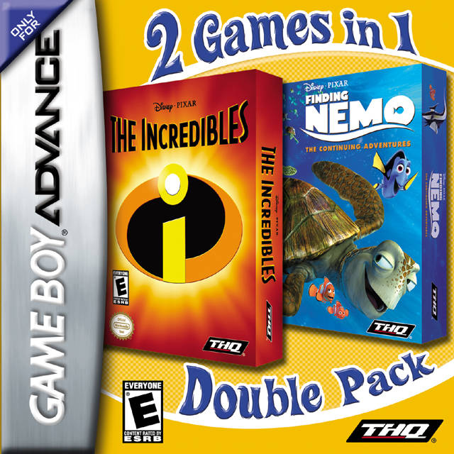 The Incredibles / Finding Nemo: The Continuing Adventures (Gameboy Advance) (ONLINE ORDER ONLY)