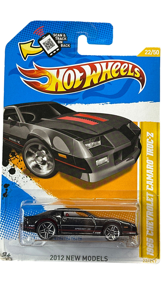 Hot Wheels 1985 Chevrolet Camaro Iroc Z 2012 New Models 22/247 (Online Order Only)