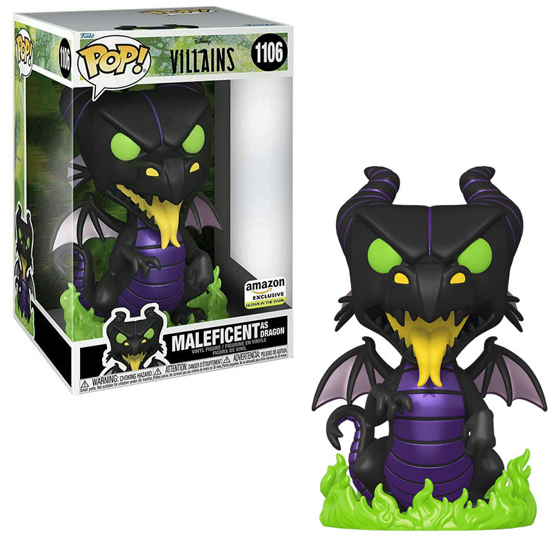 Maleficent as Dragon (10-Inch, Glow in the Dark, Villains) 1106 - Amazon Exclusive (Online Order Only)
