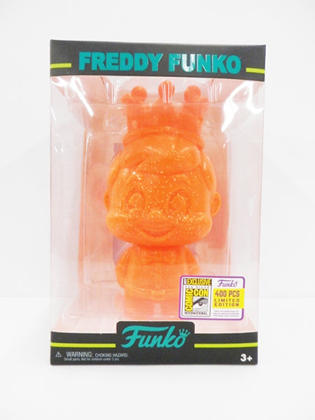 Mini Hikari Freddy Funko (Neon Orange Glitter) - 2017 SDCC Exclusive/400 Made [light damage] (Online Order Only)