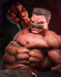 The Hulk - Marvel Comics - 1:6 Scale & Bust (ONLINE ORDER ONLY)