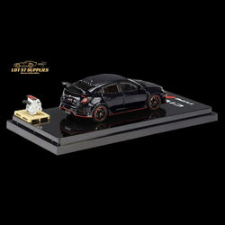 Hobby Japan 2017 Honda Civic Type R FK8 Crystal Blk With Engine Model Display 1:64 HJ641055BK (ONLINE ORDER ONLY)