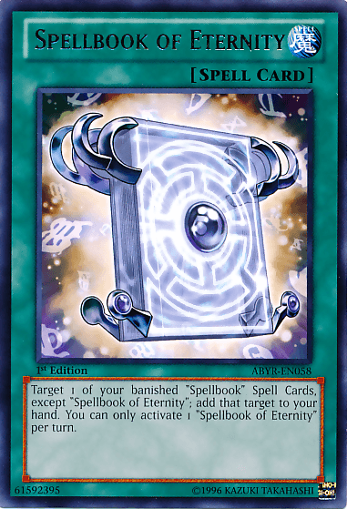 Spellbook of Eternity [ABYR-EN058] Rare (ONLINE ORDER ONLY)