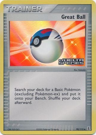 Great Ball (90/113) (Stamped) [EX: Delta Species] (Online Only)