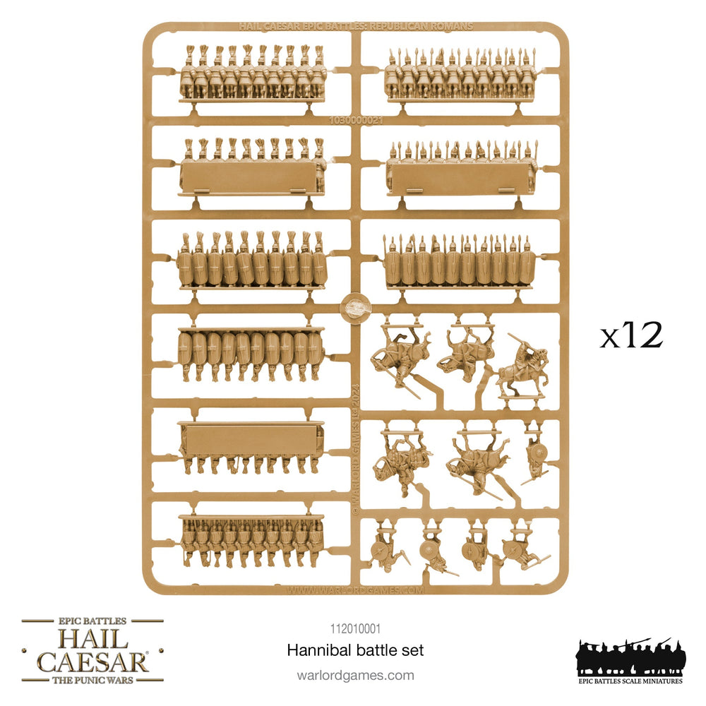 Hail Caesar Epic Battles: Punic Wars -  Hannibal Battle Set (ONLINE ORDER ONLY)