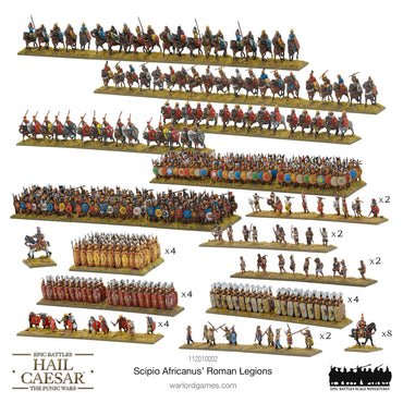Hail Caesar Epic Battles: Punic Wars - Scipio Africanus' Roman Legions (ONLINE ORDER ONLY)