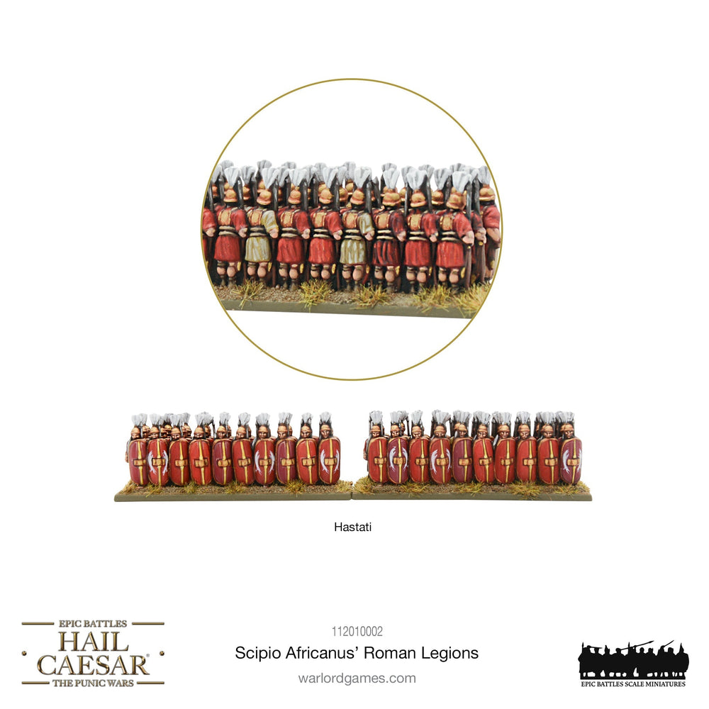 Hail Caesar Epic Battles: Punic Wars - Scipio Africanus' Roman Legions (ONLINE ORDER ONLY)