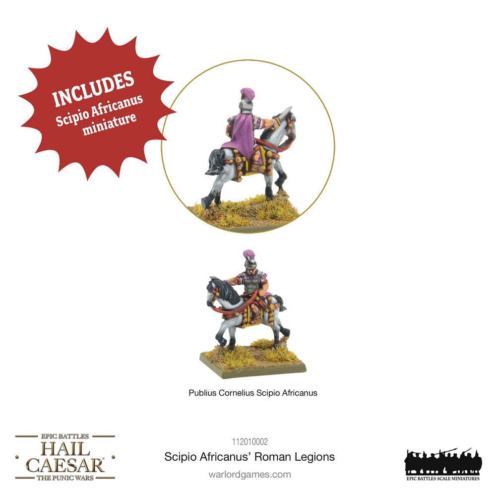 Hail Caesar Epic Battles: Punic Wars - Scipio Africanus' Roman Legions (ONLINE ORDER ONLY)
