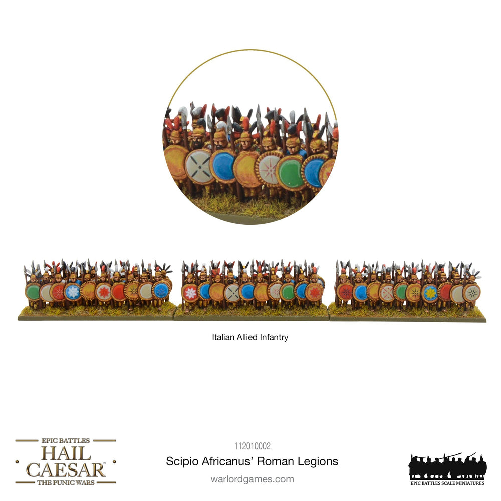 Hail Caesar Epic Battles: Punic Wars - Scipio Africanus' Roman Legions (ONLINE ORDER ONLY)