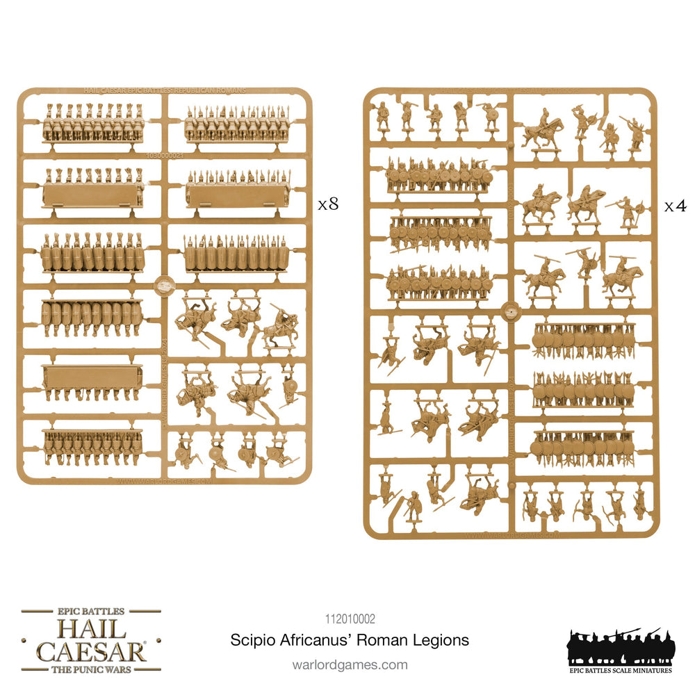 Hail Caesar Epic Battles: Punic Wars - Scipio Africanus' Roman Legions (ONLINE ORDER ONLY)