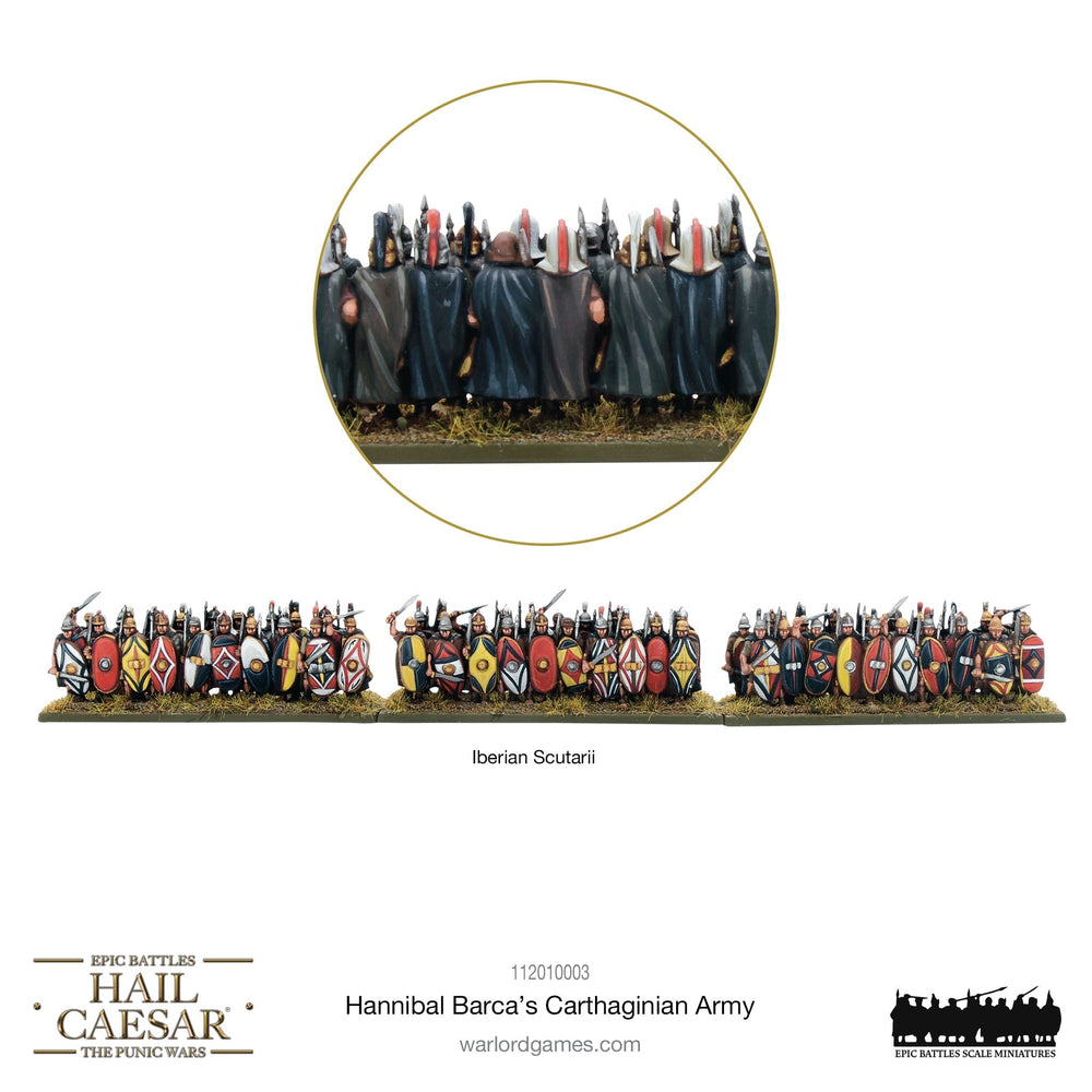 Hail Caesar Epic Battles: Punic Wars -  Hannibal Barca's Carthaginian Army (ONLINE ORDER ONLY)