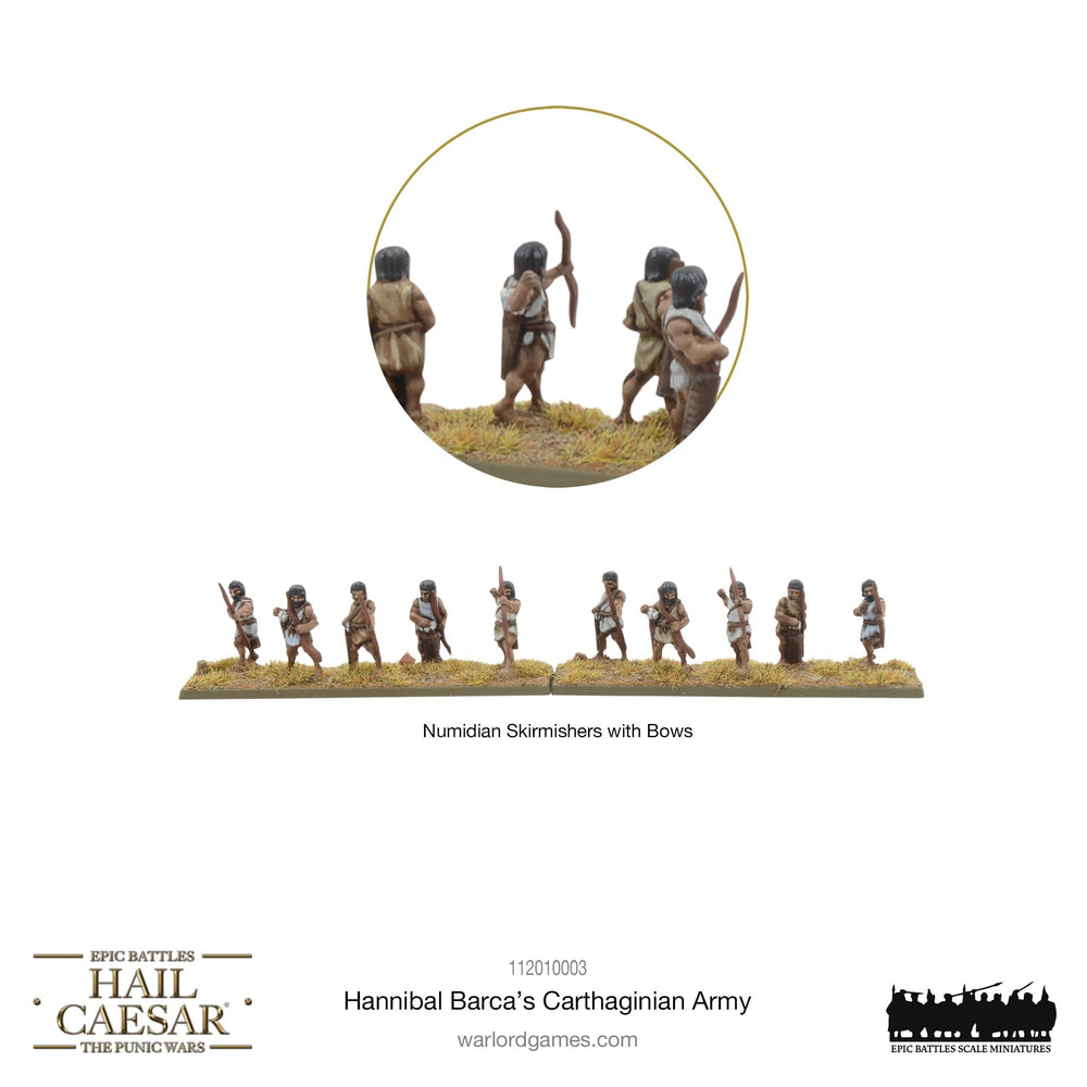 Hail Caesar Epic Battles: Punic Wars -  Hannibal Barca's Carthaginian Army (ONLINE ORDER ONLY)