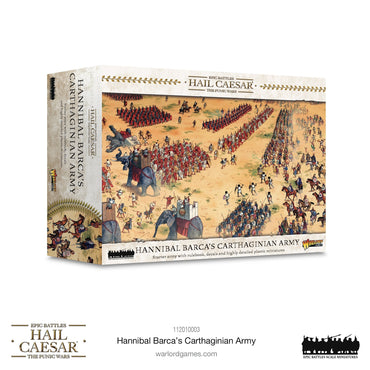 Hail Caesar Epic Battles: Punic Wars -  Hannibal Barca's Carthaginian Army (ONLINE ORDER ONLY)