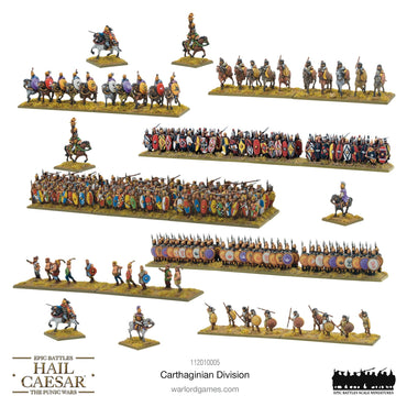 Hail Caesar Epic Battles: Punic Wars - Carthaginian Division (ONLINE ORDER ONLY)