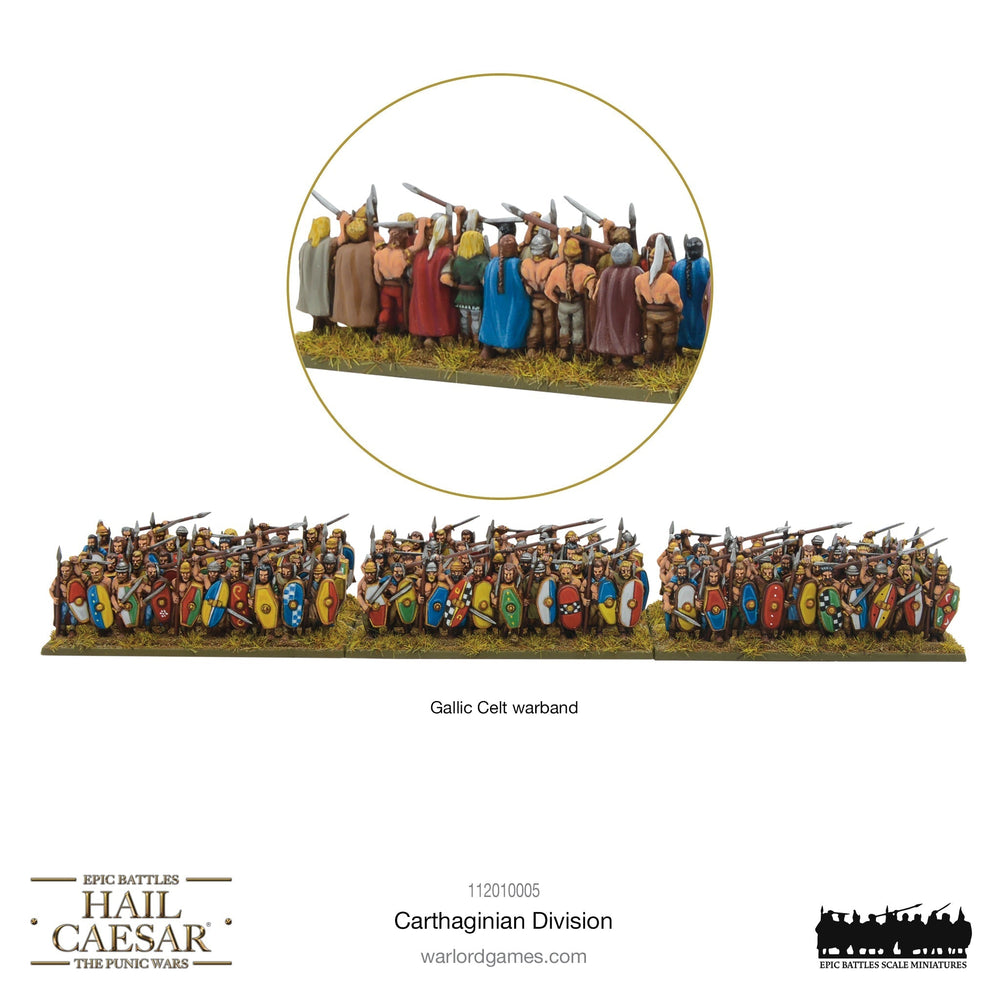 Hail Caesar Epic Battles: Punic Wars - Carthaginian Division (ONLINE ORDER ONLY)