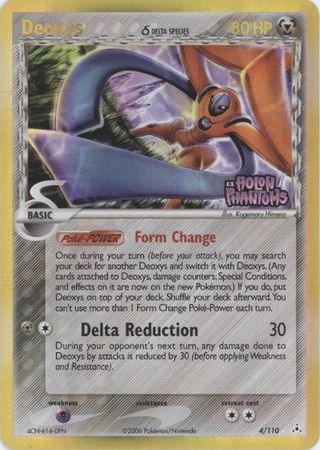 Deoxys (4/110) (Delta Species) (Stamped) [EX: Holon Phantoms] (Online Only)