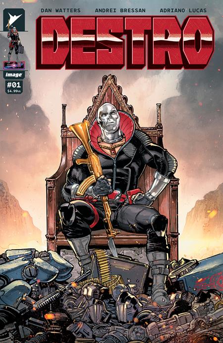Destro #1 (Of 5) A Andrei Bressan Dan Watters GI Joe (06/19/2024) Image (ONLINE ORDER ONLY)