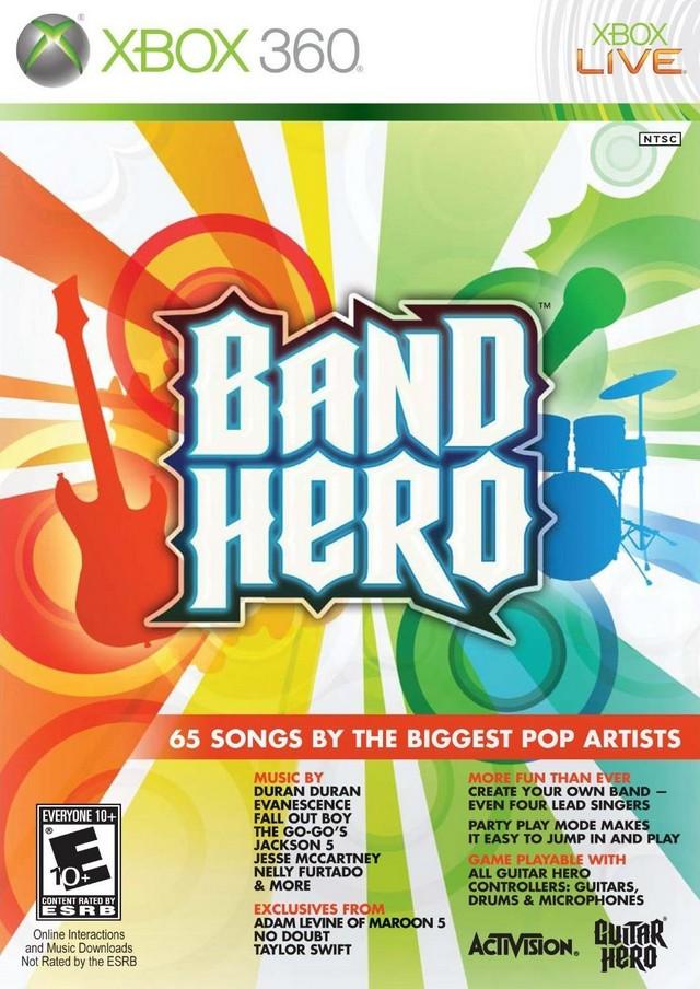 Band Hero (Xbox 360) (ONLINE ORDER ONLY)
