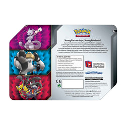 Sun & Moon: Unified Minds - Power Partnership Tin (Mewtwo & Mew GX) (ONLINE ORDER ONLY)