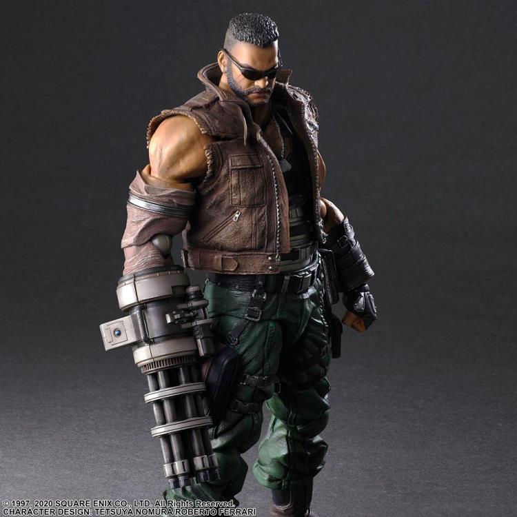 SQUARE ENIX: FINAL FANTASY® VII REMAKE PLAY ARTS -KAI- ™ - Barret Wallace (Version 2) Action Figure (ONLINE ORDER ONLY)