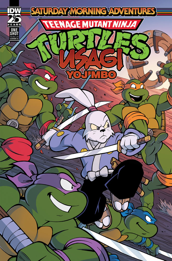 Teenage Mutant Ninja Turtles TMNT Usagi Yojimbo Saturday Morning Adv #1 A Jack Lawrence (06/12/2024) Idw (ONLINE ORDER ONLY)