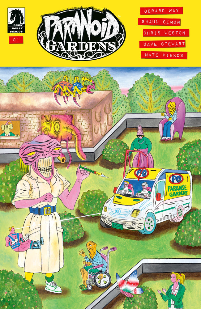 Paranoid Gardens #1 B Motohiro Variant (07/17/2024) Dark Horse (ONLINE ORDER ONLY)