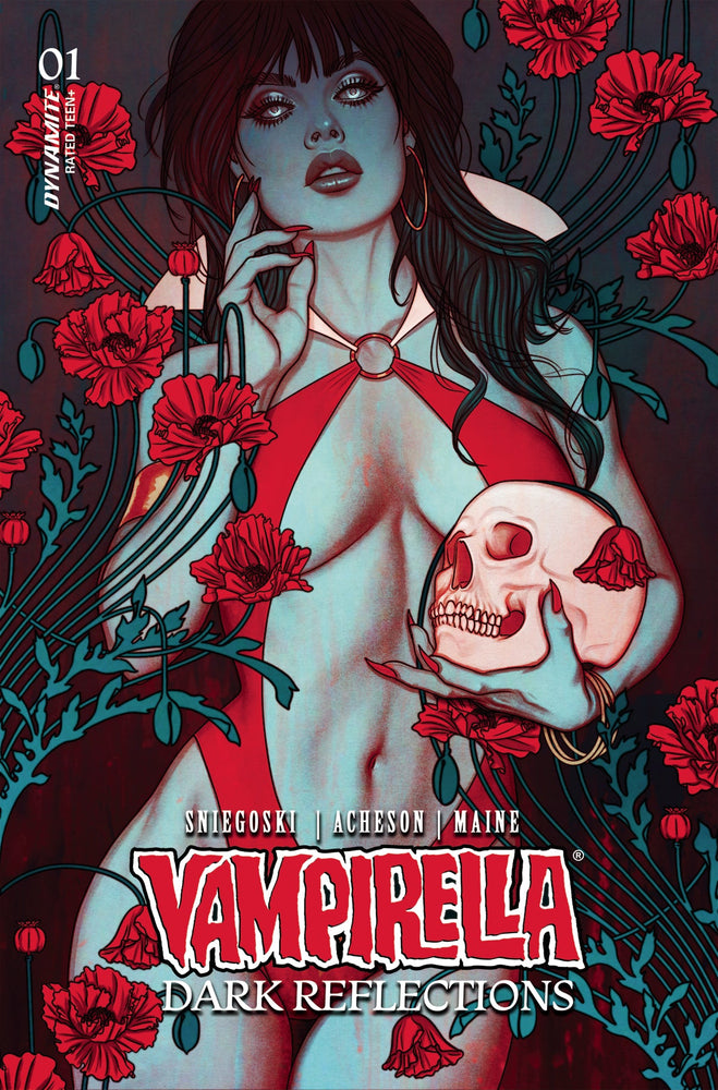 Vampirella Dark Reflections #1 N 1:10 Jenny Frison Foil Variant (06/05/2024) Dynamite (ONLINE ORDER ONLY)