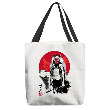 Wolf Girl Sumi-e (Online Order Only)