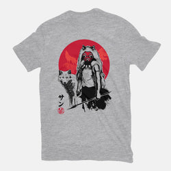 Wolf Girl Sumi-e (Online Order Only)