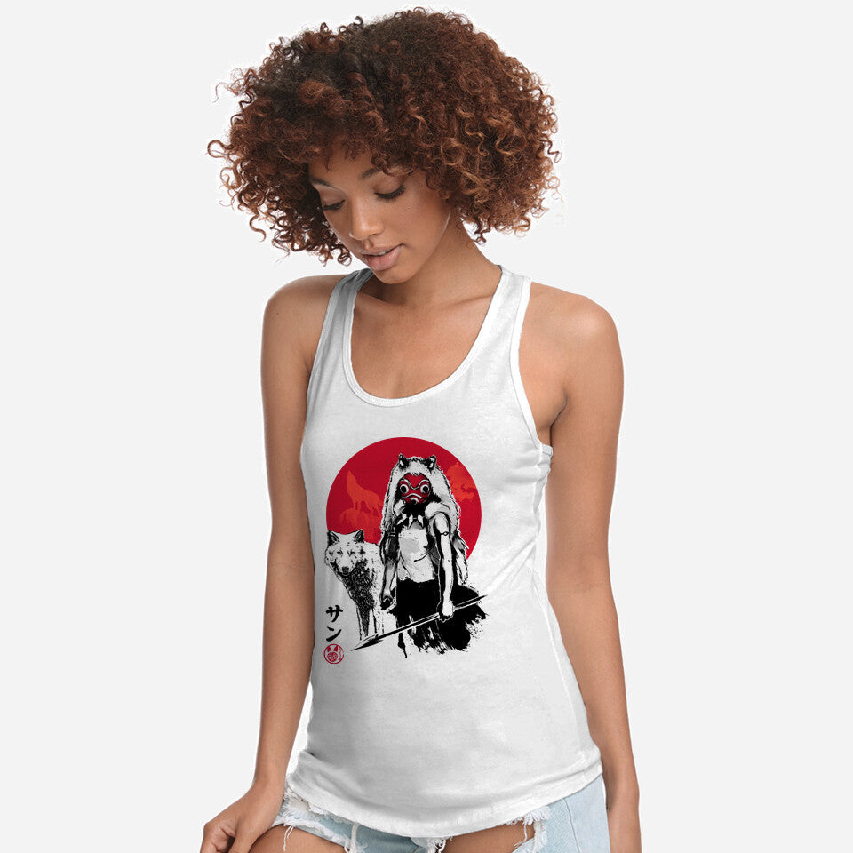 Wolf Girl Sumi-e (Online Order Only)