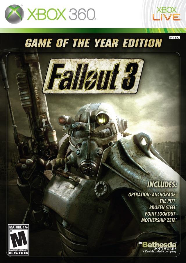 Fallout 3: Game Of The Year Edition (Xbox 360) (ONLINE ORDER ONLY)