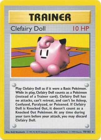 Clefairy Doll (70/102) [Base Set Shadowless Unlimited] (Online Only)