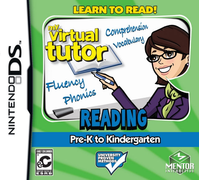 My Virtual Tutor Reading Adventure: Pre-K to Kindergarten (Nintendo DS) (ONLINE ORDER ONLY)
