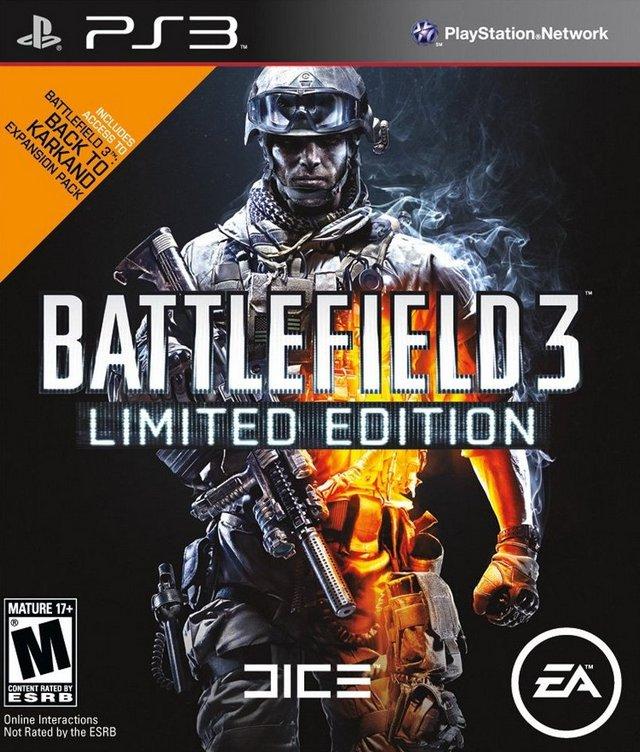 Battlefield 3 Limited Edition (Playstation 3) (Online Order Only)
