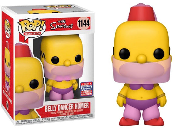 Belly Dancer Homer (The Simpsons) 1144 - 2021 Virtual Funkon Exclusive (Online Order Only)