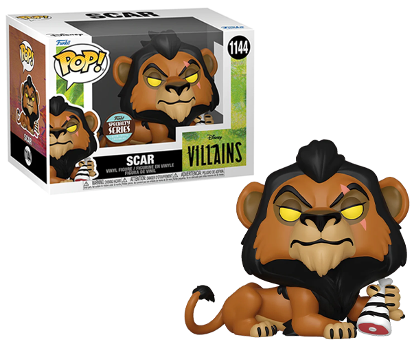 Scar (w/ Meat, The Lion King) 1144 - Specialty Series Exclusive (Online Order Only)