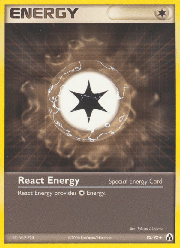 React Energy (82/92) [EX: Legend Maker] (Online Only)