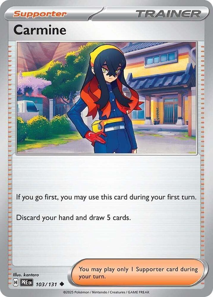Carmine (103/131) [Scarlet & Violet: Prismatic Evolutions] (Online Only)