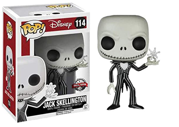 Jack Skellington (w/Snowflake, The Nightmare Before Christmas) 114 - Special Edition Exclusive (Online Order Only)