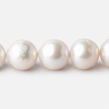 11.5-13.5mm Off White Baroque Freshwater Pearls 16 inch 32 beads (ONLINE ORDER ONLY)