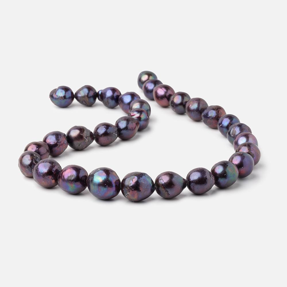 11.5-14mm Peacock Ultra Baroque Freshwater Pearls 15.5 inch 28 Beads (ONLINE ORDER ONLY)