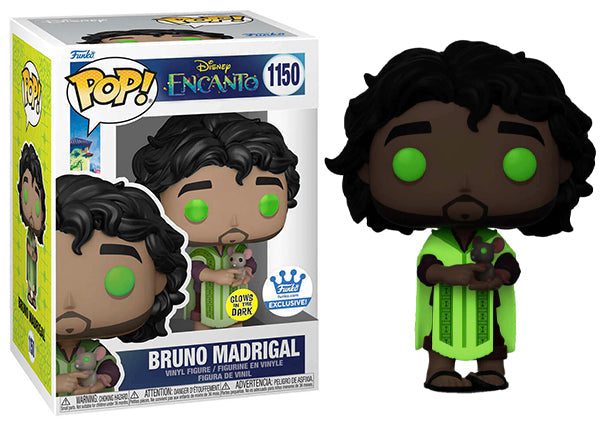 Bruno Madrigal (Glow in the Dark, Encanto) 1150 - Funko Shop Exclusive (Online Order Only)