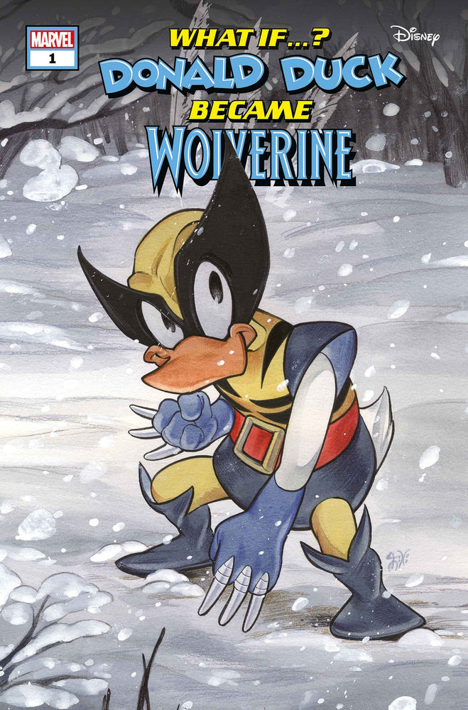 Marvel & Disney What If...? Donald Duck Became Wolverine #1 B Peach Momoko Variant (07/31/2024) Marvel (ONLINE ORDER ONLY)