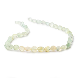 7-9mm Shaded Prehnite Faceted Oval Beads 14.5 inch  42 pieces (ONLINE ORDER ONLY)