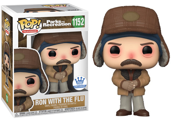 Ron Swanson (w/ the Flu, Parks & Recreation) 1152 - Funko Shop Exclusive (Online Order Only)