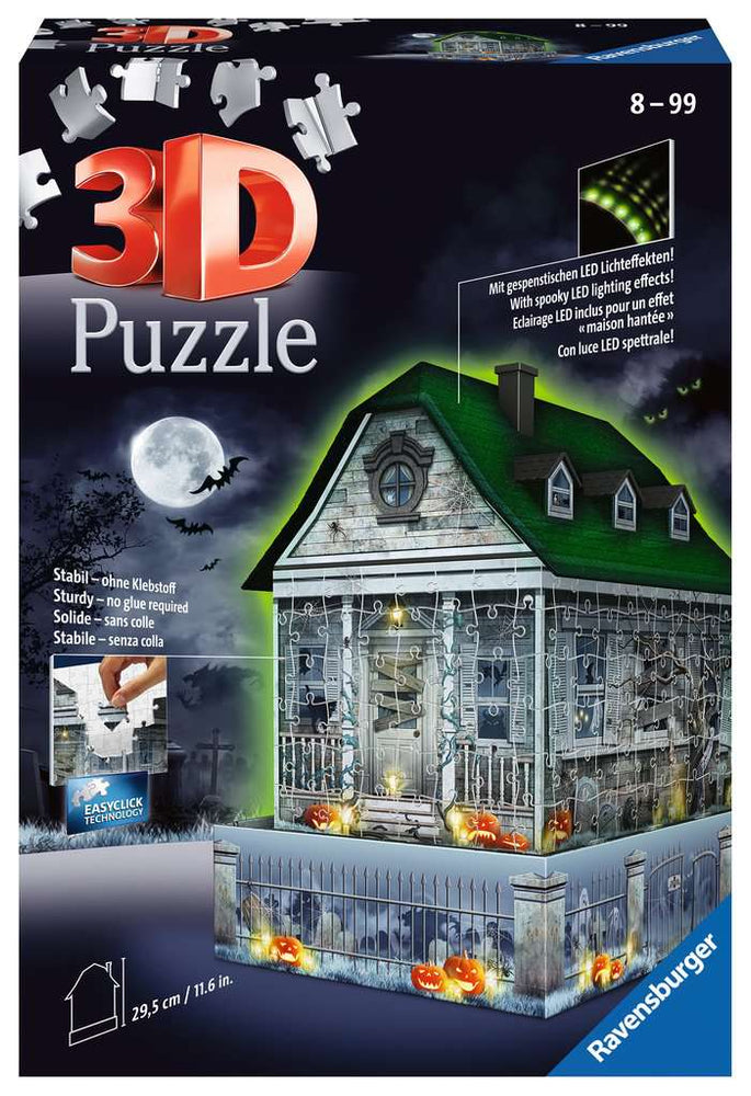 Puzzle: 3D Puzzle - Haunted House - Night Edition (ONLINE ORDER ONLY)