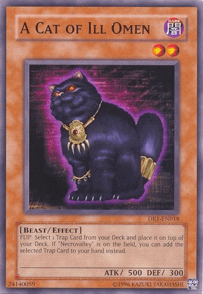 A Cat of Ill Omen [DR1-EN018] Common (ONLINE ORDER ONLY)