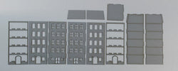 15mm European City Corner Building (Matboard) - 15MCSS115 (Online Order Only)