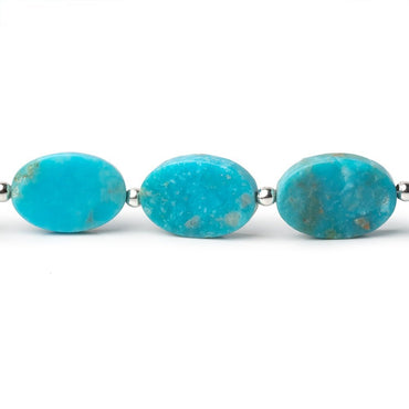 11.5x7.5-13x9mm Sleeping Beauty Turquoise Plain Ovals 20 inch 36 Beads AA (ONLINE ORDER ONLY)